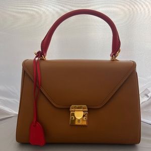 Mark Cross Small "Scottie" Satchel NWOT